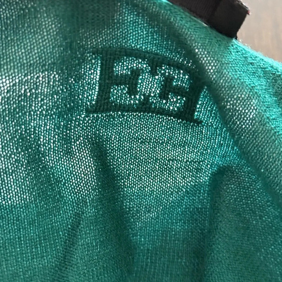 Escada Short Sleeve Knit Sweater Top – Emerald Green - Size XS - New With Tags - Picture 10 of 16